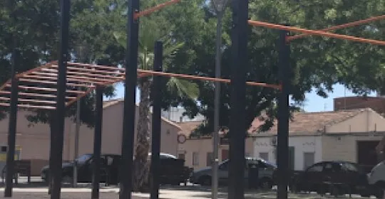 Parque de barras (streetworkout) en Chirivel