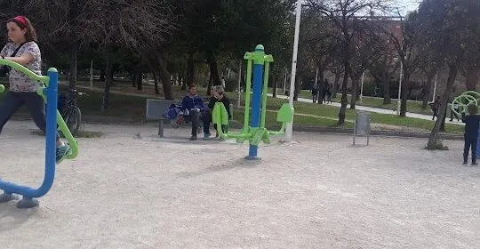 Gimnasio al aire libre Jardí del Turia en Valencia