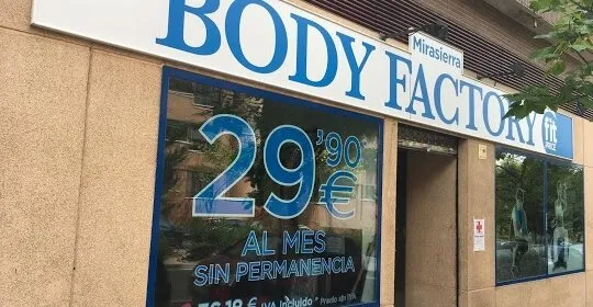 Gimnasio Body Factory en Madrid