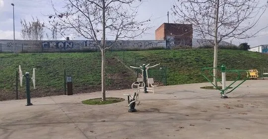 Gimnàs al carrer en Terrassa