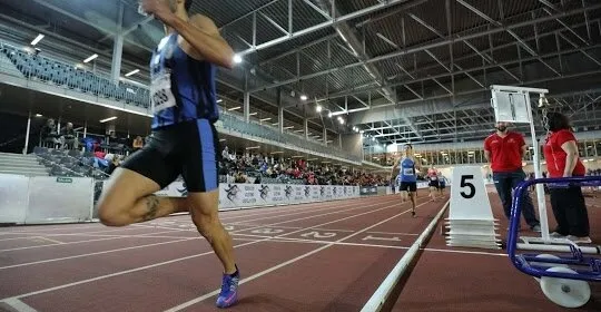 Pista cubierta de atletismo Carlos Gil Pérez en Salamanca
