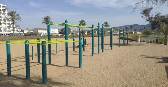 Parque de calistenia Empuriabrava en Empuriabrava