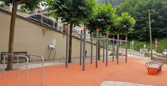 Parque gimnasia Ubitxa en Eibar