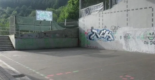 Sansaburuko Pilotalekua en Eibar