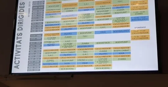 Fitness Punt Groc en Girona