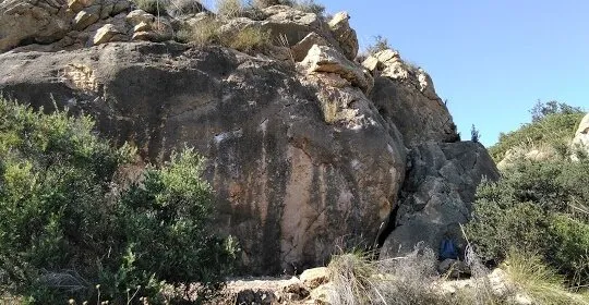 Boulder La Serreta en Novelda