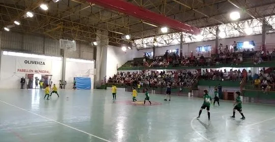 Pabellón deportivo de Olivenza en Olivenza