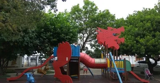 Parque infantil en Teror
