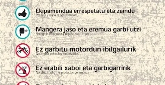 Txirrinduak Garbitzeko Gunea en Oñati